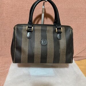 Fendi Pequin Top Handle Bag